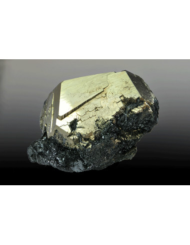 Pyrite on hematite