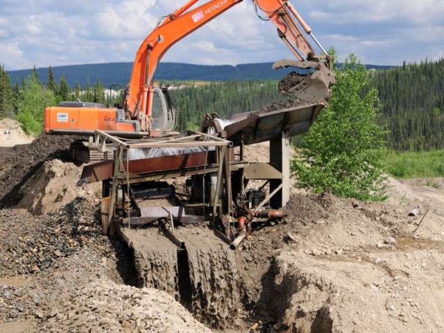 Klondike - Mining in Last  Chance Creek