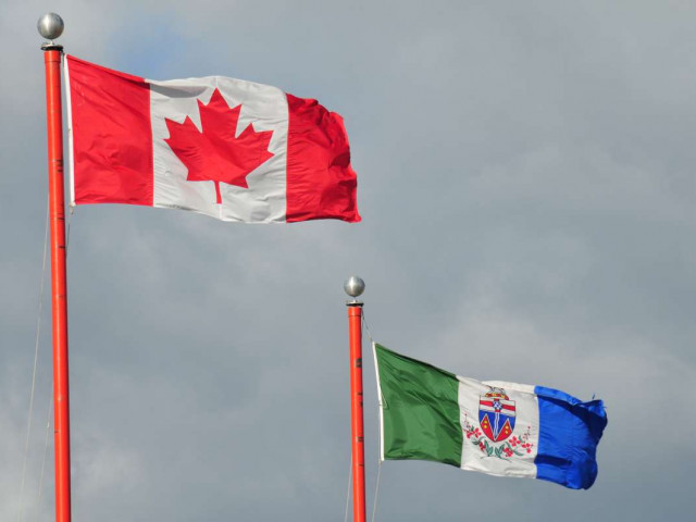 CANADA & YUKON FLAGS